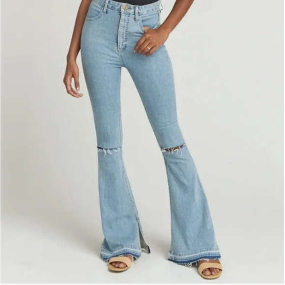 Show Me Your MuMu Denim - Show Me Your MuMu Austin High Waist Flare Jeans